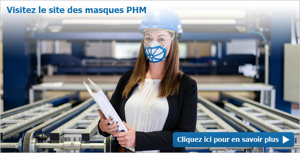 Masque reutilisable PHM